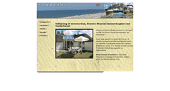 Desktop Screenshot of bj-sommerhus-udlejning.dk